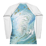 Women's UV Rash Guard - When Doves Cry