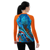 Women's UV Rash Guard - Pacific Current