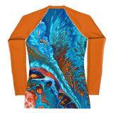 Women's UV Rash Guard - Pacific Current