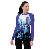 Women's UV Rash Guard - Iris Overture