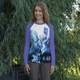 Women's UV Rash Guard - Iris Overture