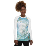 Women's UV Rash Guard - When Doves Cry