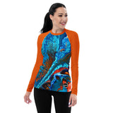 Women's UV Rash Guard - Pacific Current