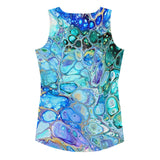 Color Splash Tank Top - Cellular Blues