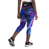 Cosmic Curves Capri Leggings - Thermacool