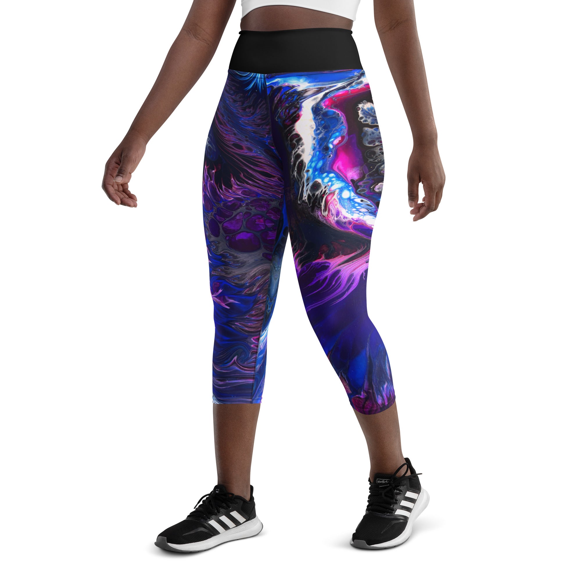 Cosmic Curves Capri Leggings - Thermacool