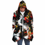 Daytripper Fleece Cloak - Whitewater Koi