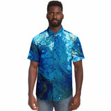 Button-up Camp Shirt - Water Wizard