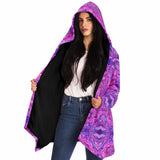 Daytripper Fleece Cloak - Pink Vortex