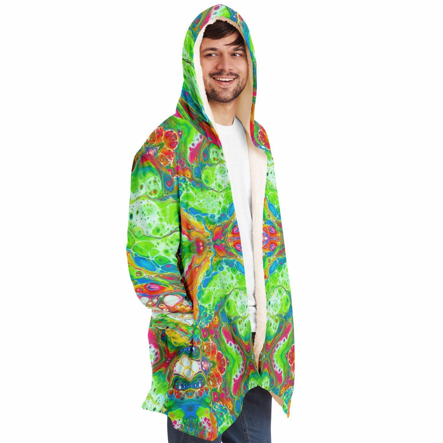 NEW Microfleece Cloak - Candyland