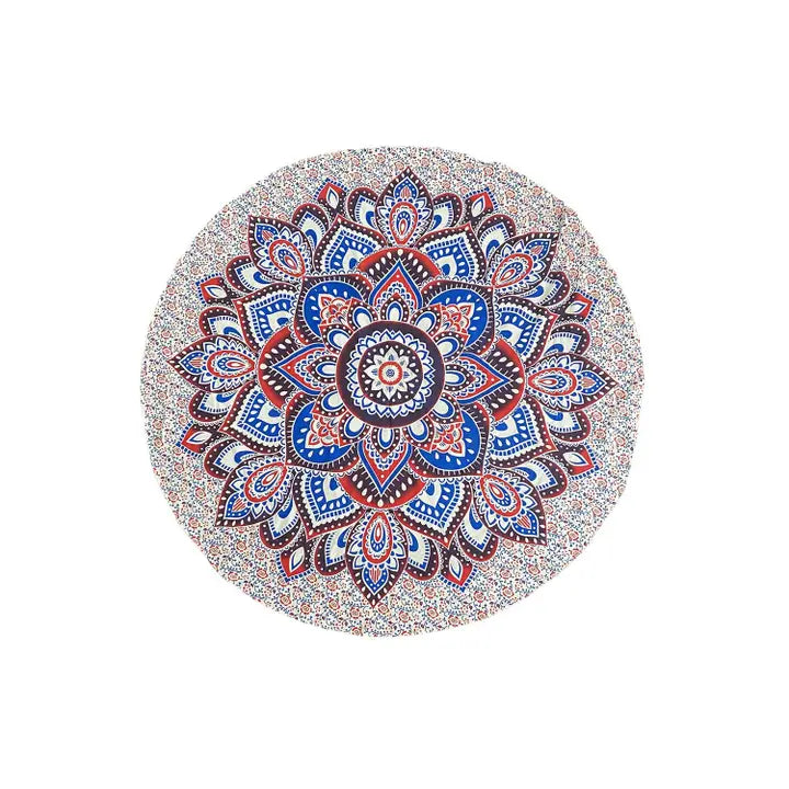 Mandala Round Cotton Tablecloths - 80"