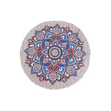 Mandala Round Cotton Tablecloths - 80"
