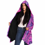 Penny Lane Fleece Cloak - Pink Vortex