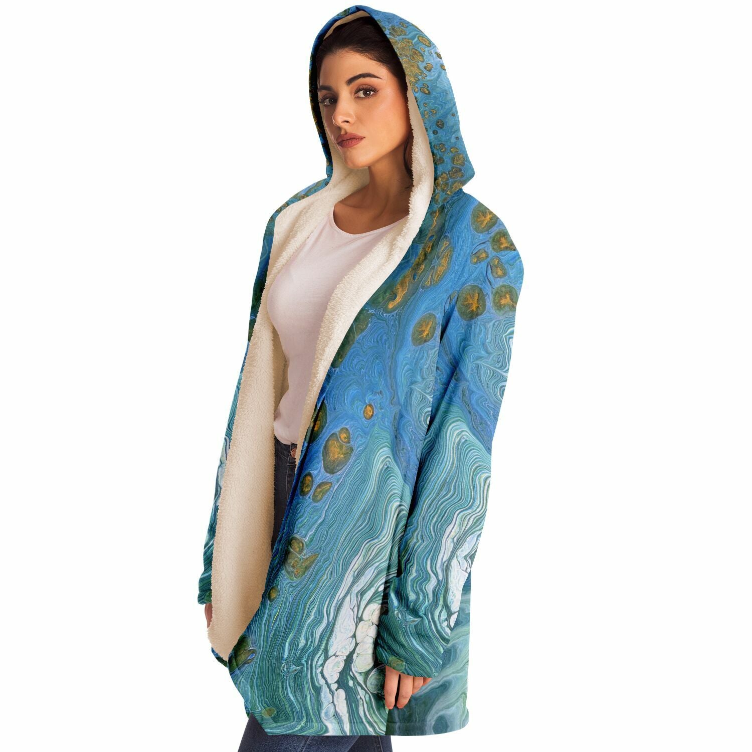 NEW Microfleece Cloak - When Doves Cry