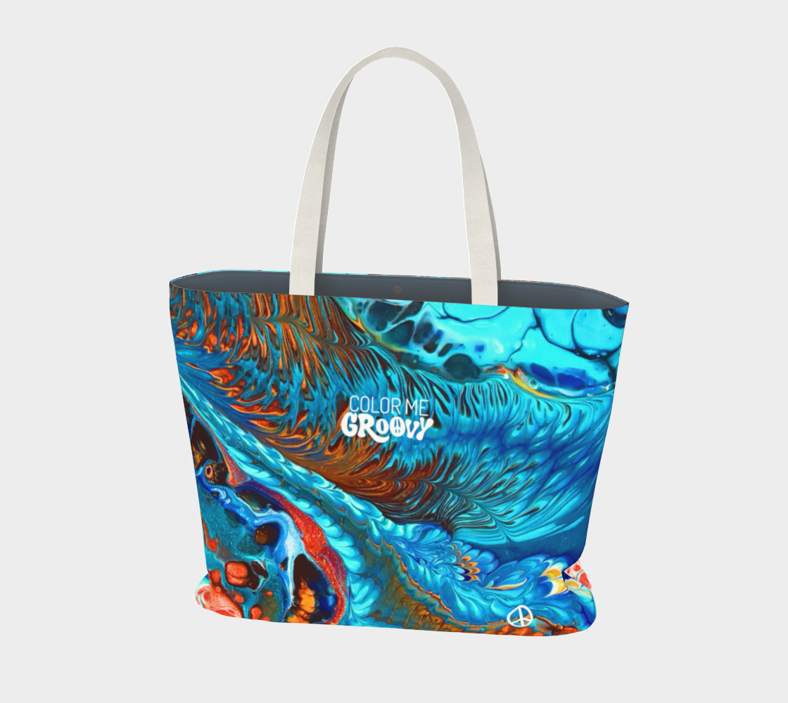 Large Dream Fest Tote Bag - Pacific Current