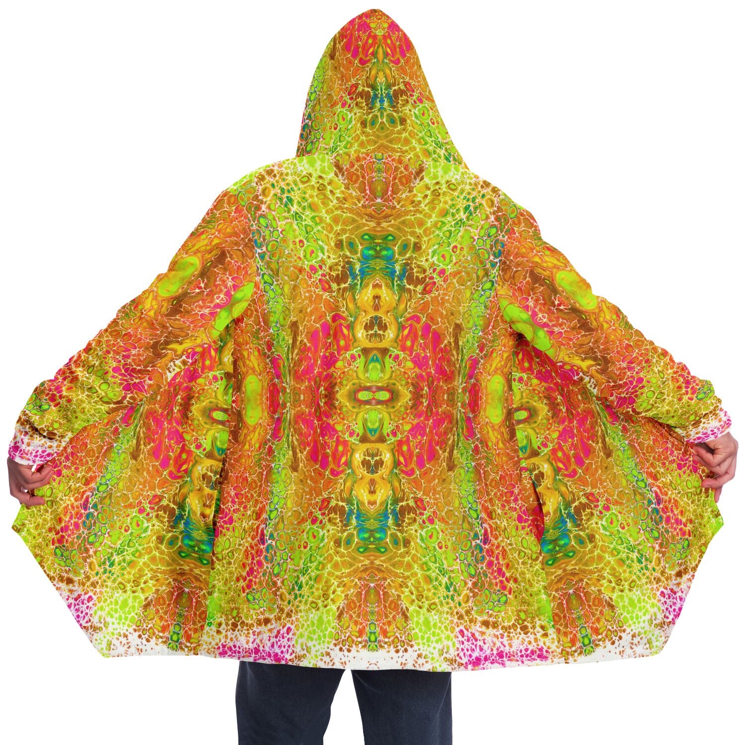 Daytripper Fleece Cloak - Spring Showers