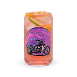 Motorcycle Groove Glass - Pink Vortex