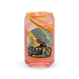 Motorcycle Groove Glass - Golden Riptide