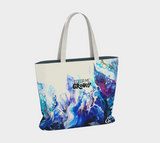 Large Dream Fest Tote Bag - Iris Overture