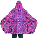 Penny Lane Fleece Cloak - Pink Vortex