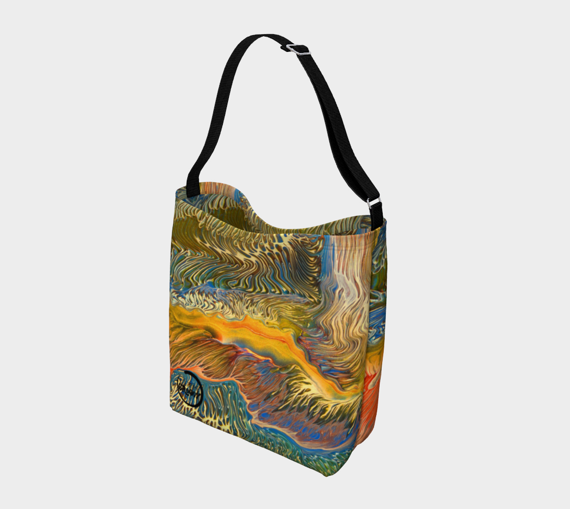 CMG Stretch Tote - Golden Riptide