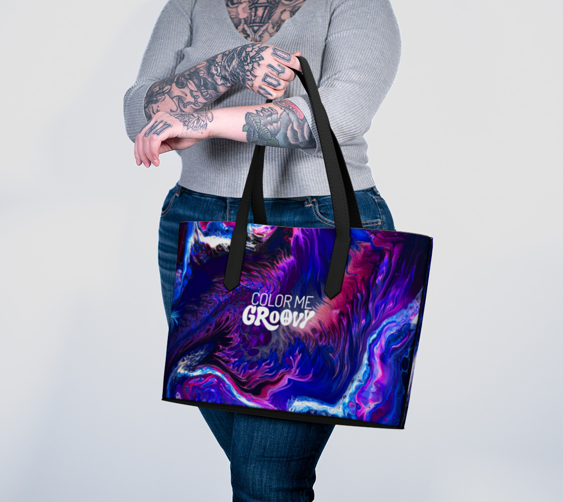 Vegan Leather Tote Bag - Thermacool