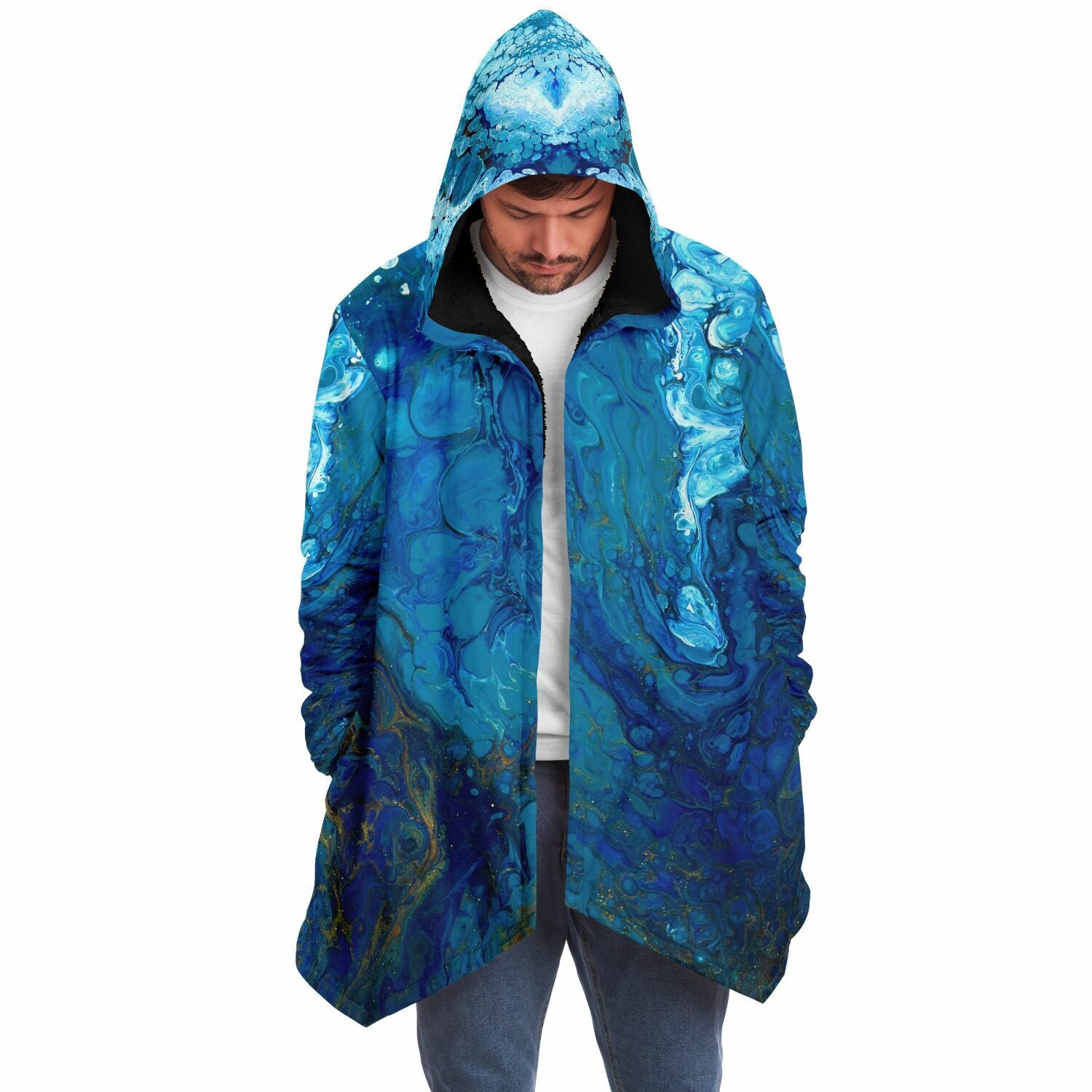 Penny Lane Fleece Cloak - Water Wizard