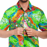 Button-up Camp Shirt - Candyland