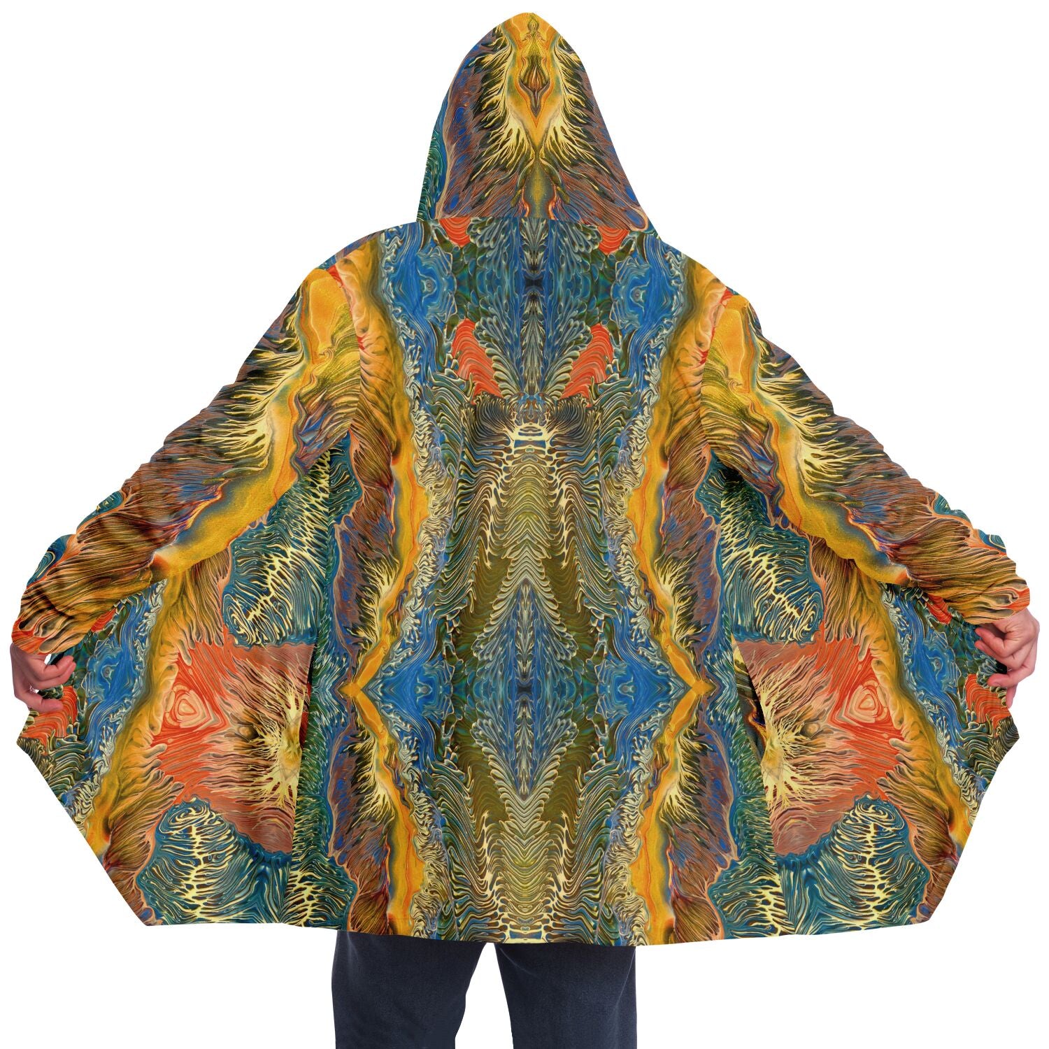 NEW Microfleece Cloak - Golden Riptide