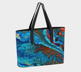 Vegan Leather Tote Bag - Pacific Current