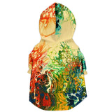 Dog Zip-Up Hoodie - Wildflowers