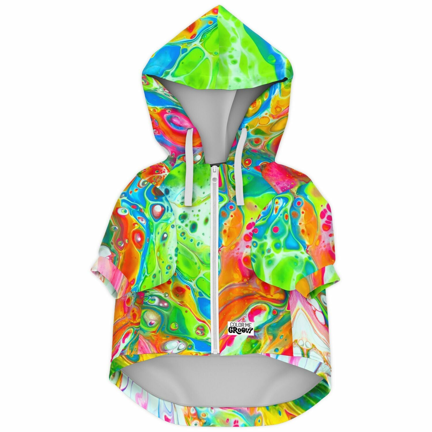 Dog Zip-Up Hoodie - Candyland