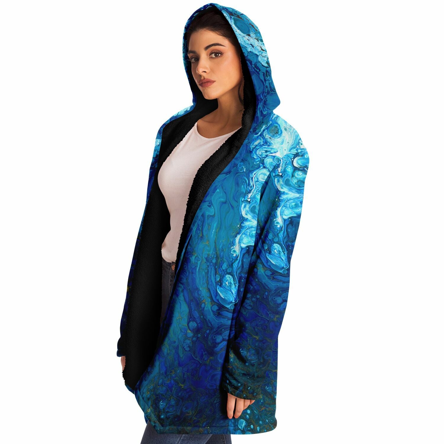NEW Microfleece Cloak - Water Wizard