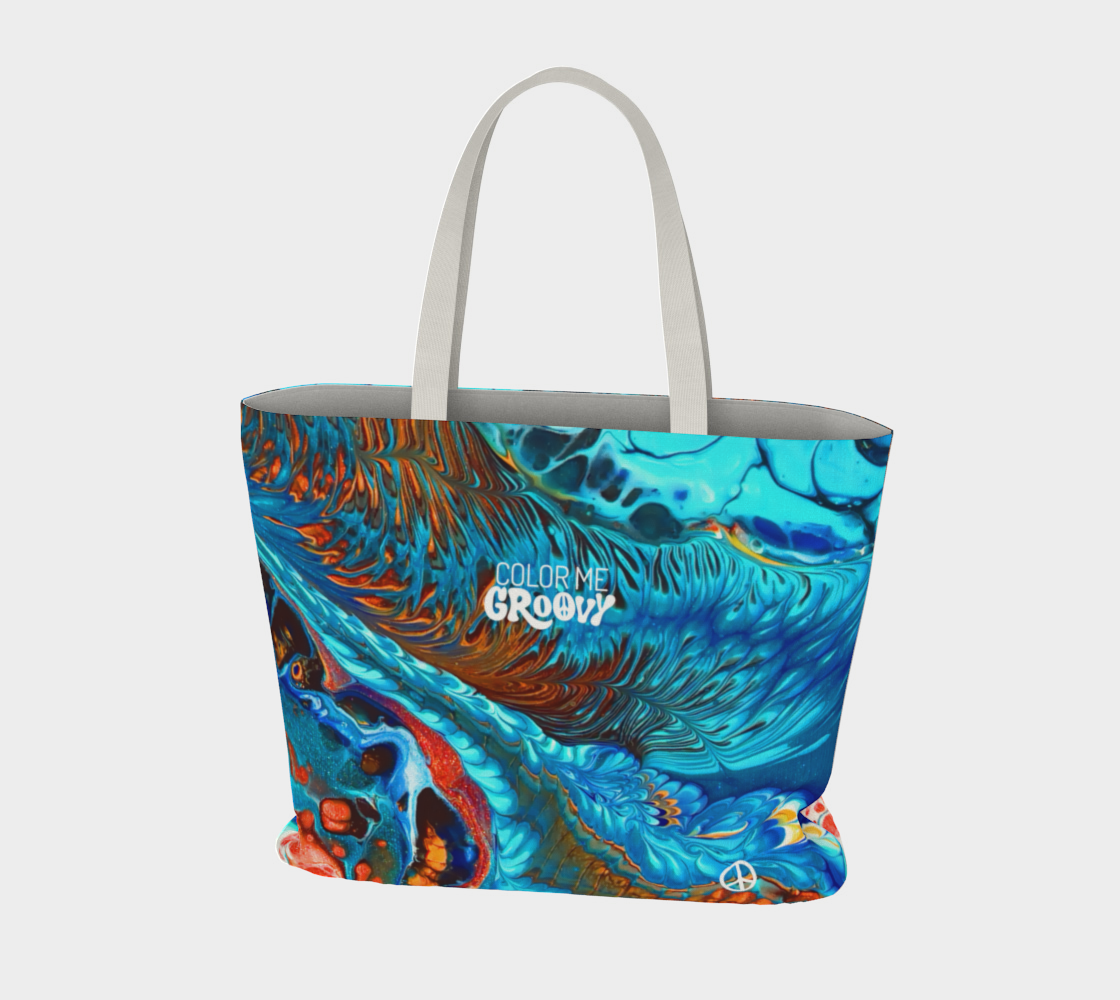 Large Dream Fest Tote Bag - Pacific Current