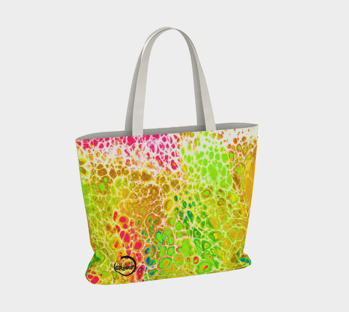 Large Essential Tote - Spring Showers