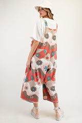 Retro Groove Twill Overalls
