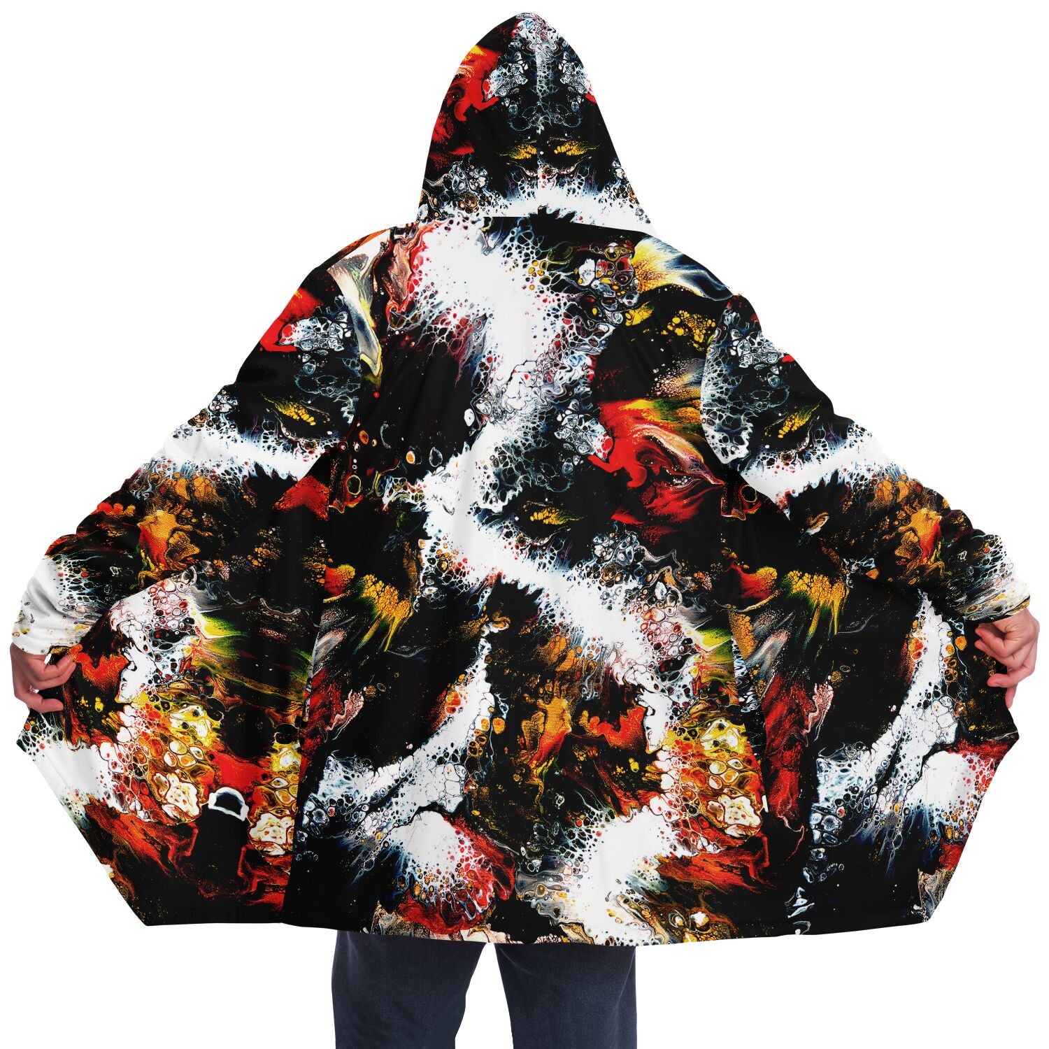 Daytripper Fleece Cloak - Whitewater Koi