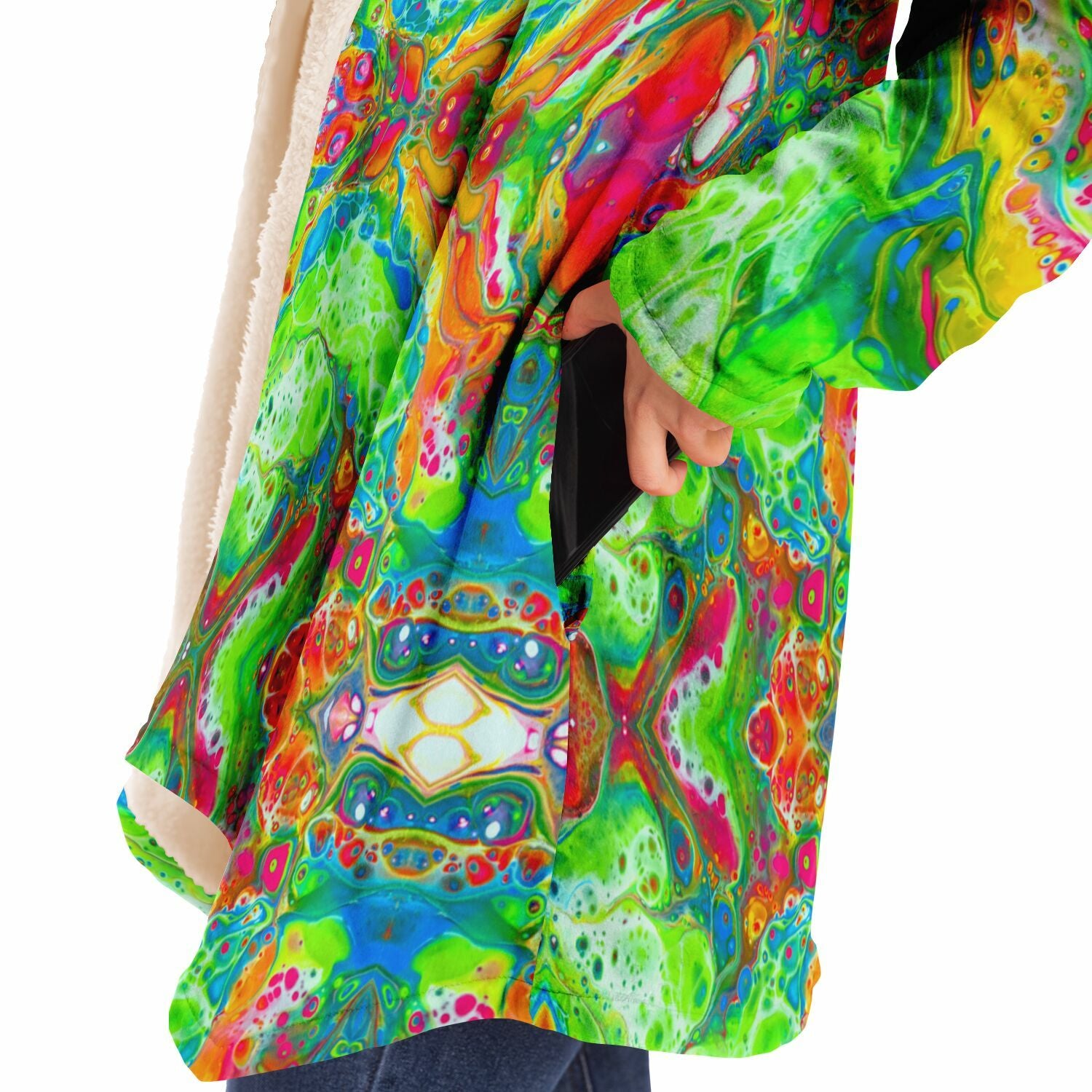 NEW Microfleece Cloak - Candyland