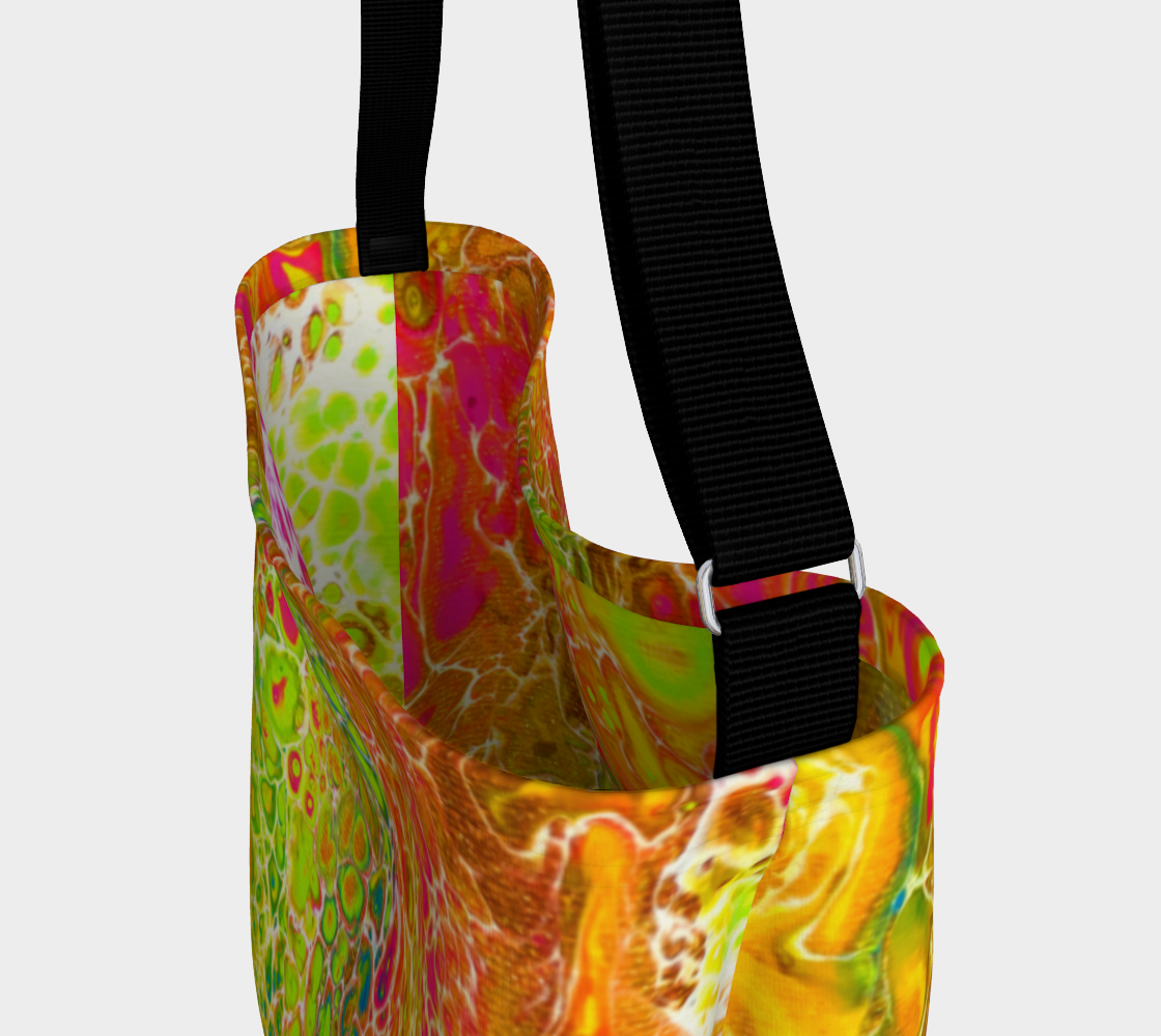 CMG Stretch Tote - Spring Showers