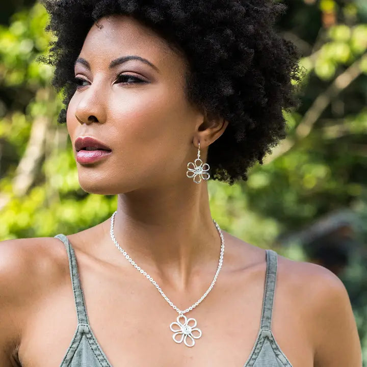 Handmade Jewelry Set – Necklace, Earrings & Ring