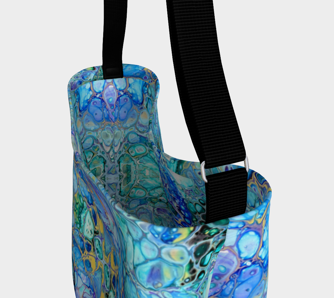 CMG Stretch Tote - Cellular Blues