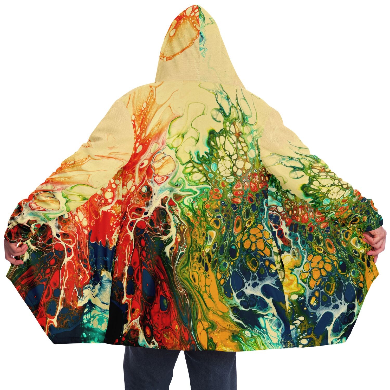 Penny Lane Fleece Cloak - Wildflowers