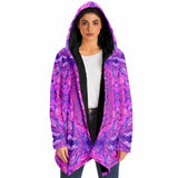Daytripper Fleece Cloak - Pink Vortex