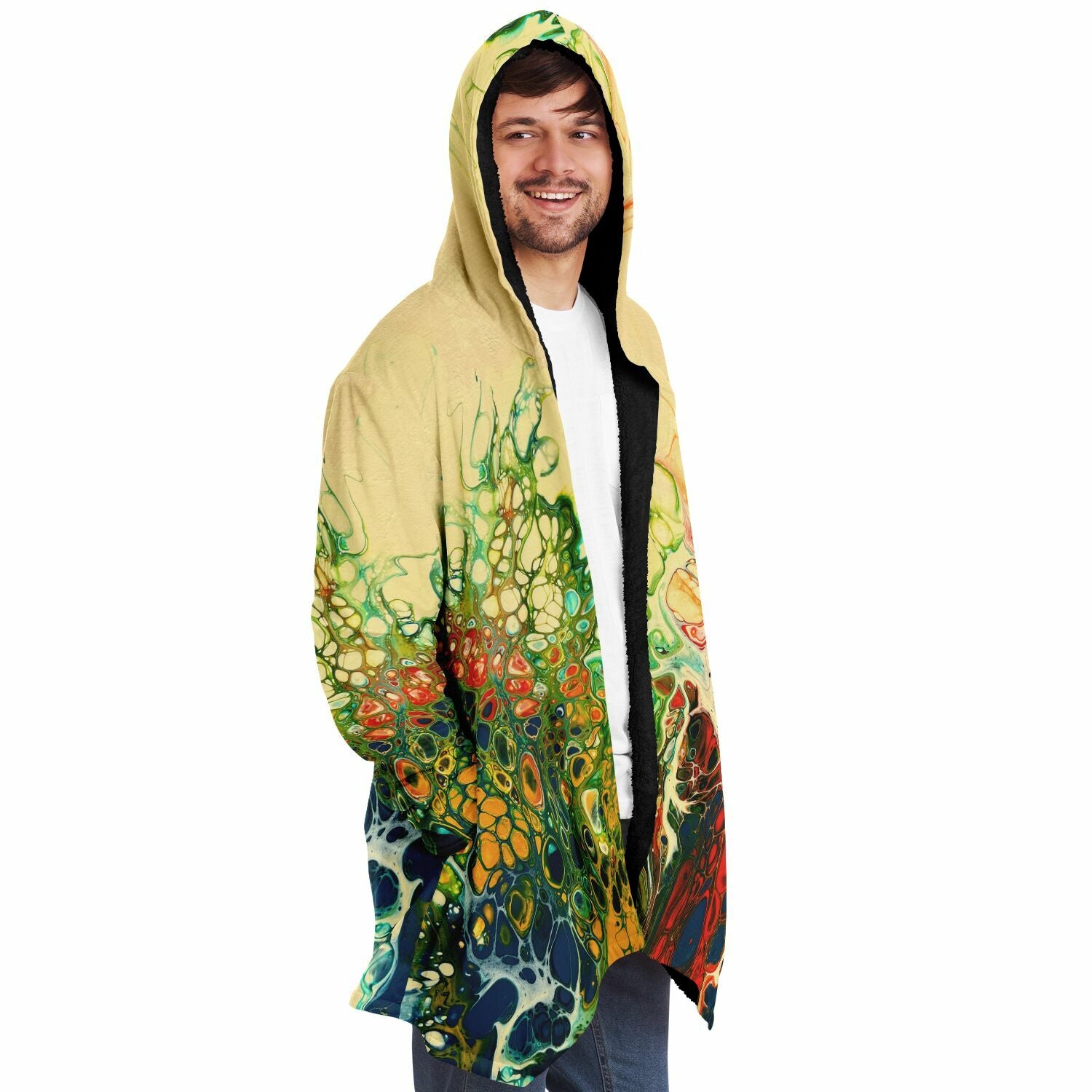 Penny Lane Fleece Cloak - Wildflowers