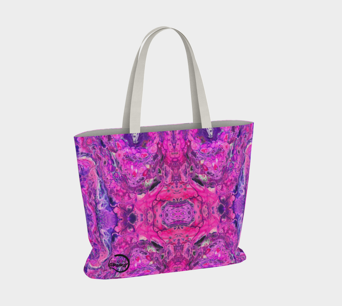 Large Essential Tote - Pink Vortex