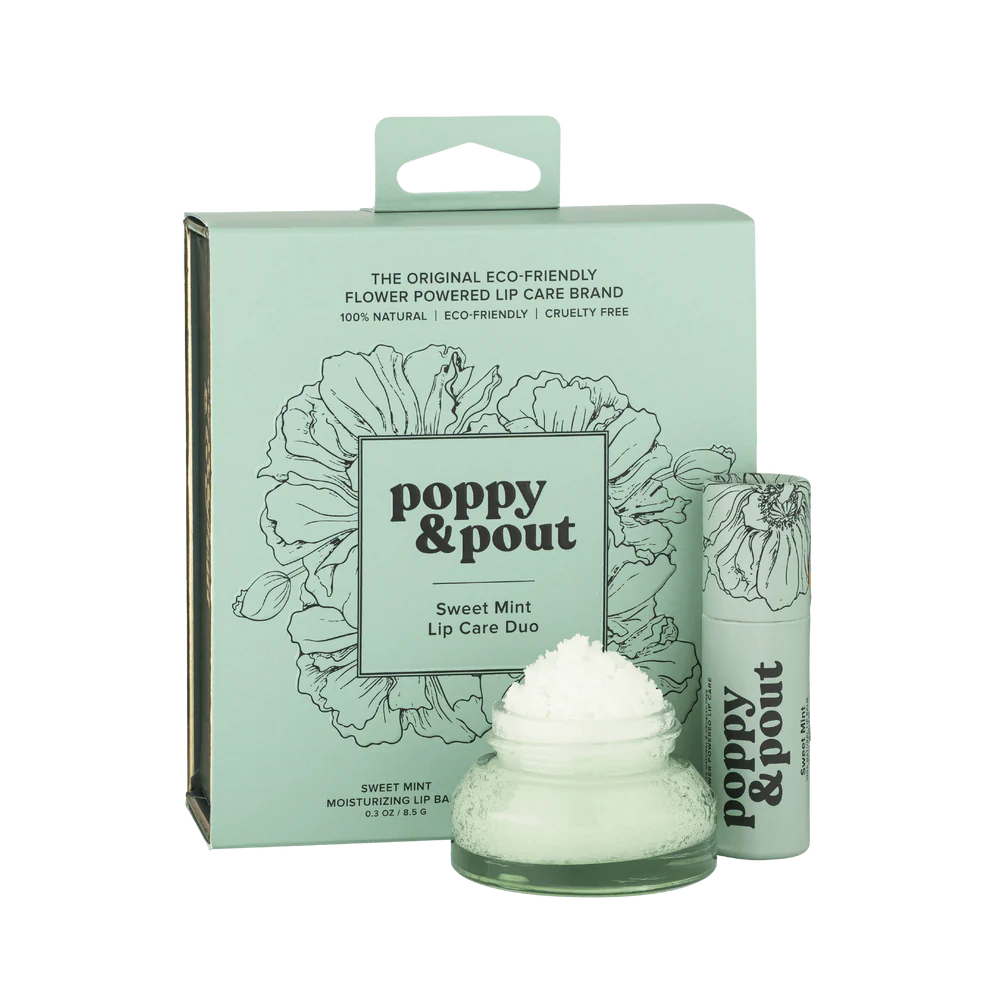 Lip Care Duo Gift Set by Poppy & Pout