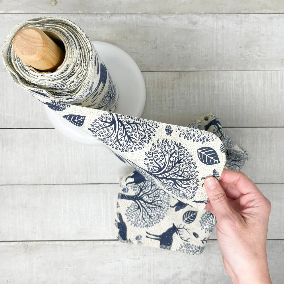Reusable Paper Towels by Three Hugger