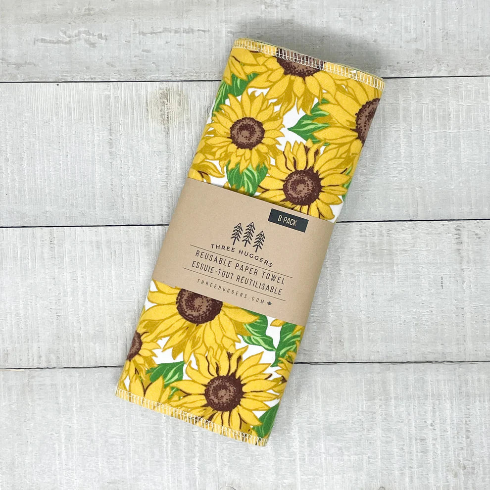 Reusable Paper Towels by Three Hugger