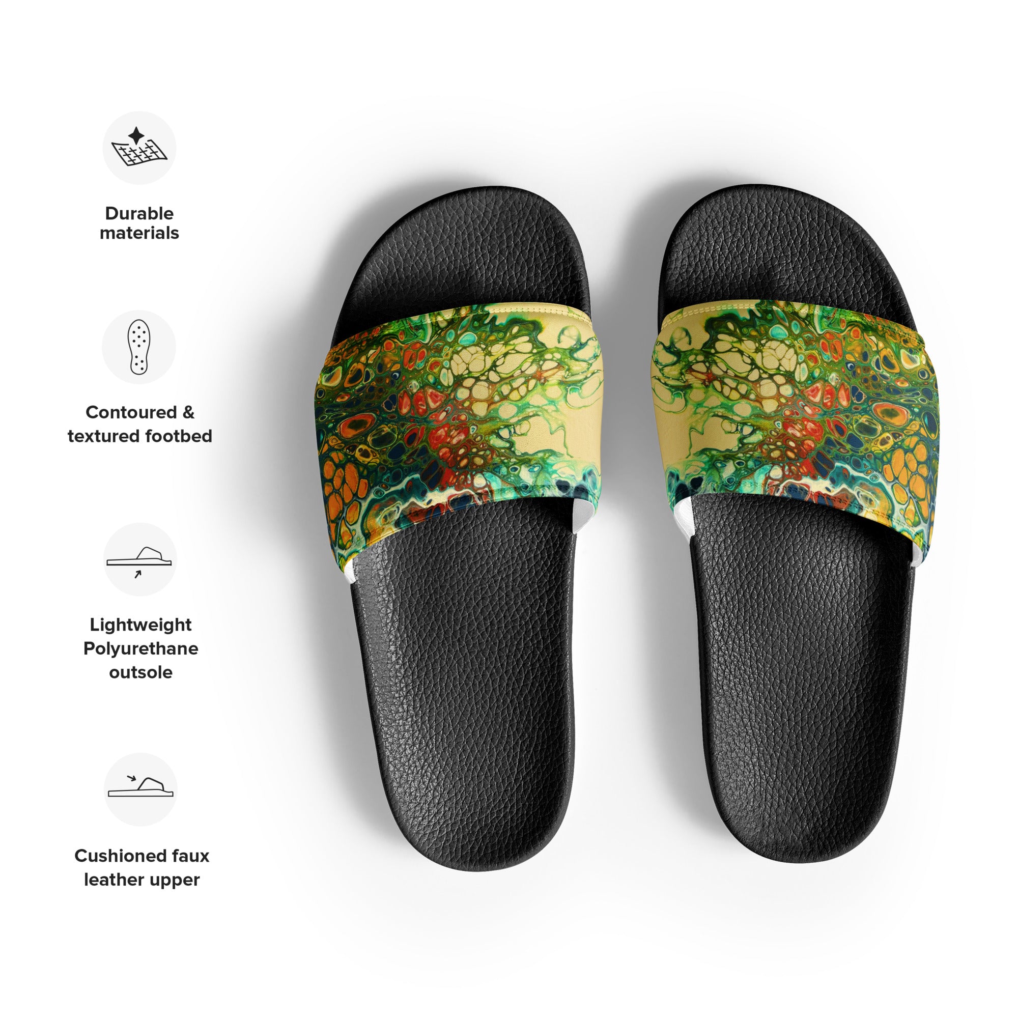 Men’s slides - Wildflowers