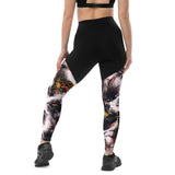 Groove Goddess Compression Leggings - Whitewater Koi